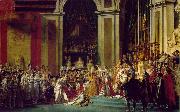 Jacques-Louis David The coronation of Napoleon and Josephine (mk02) oil painting picture wholesale